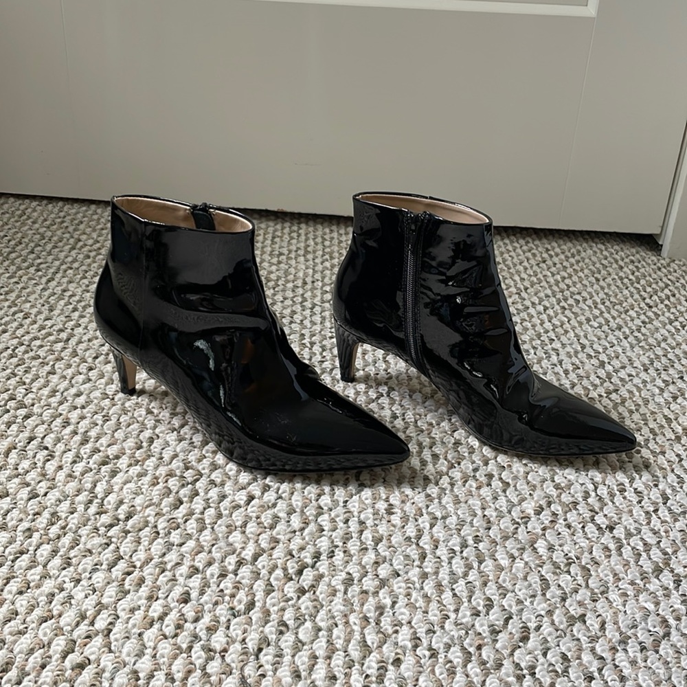 Nordstrom Signature Patent Leather Ankle Boots